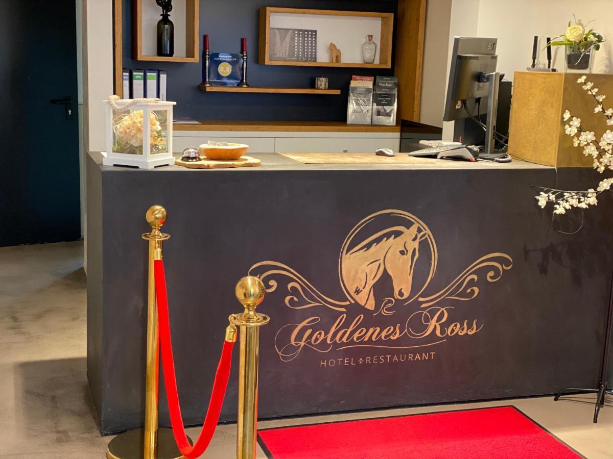 Hotel Restaurant Goldenes Ross Gollheim Экстерьер фото