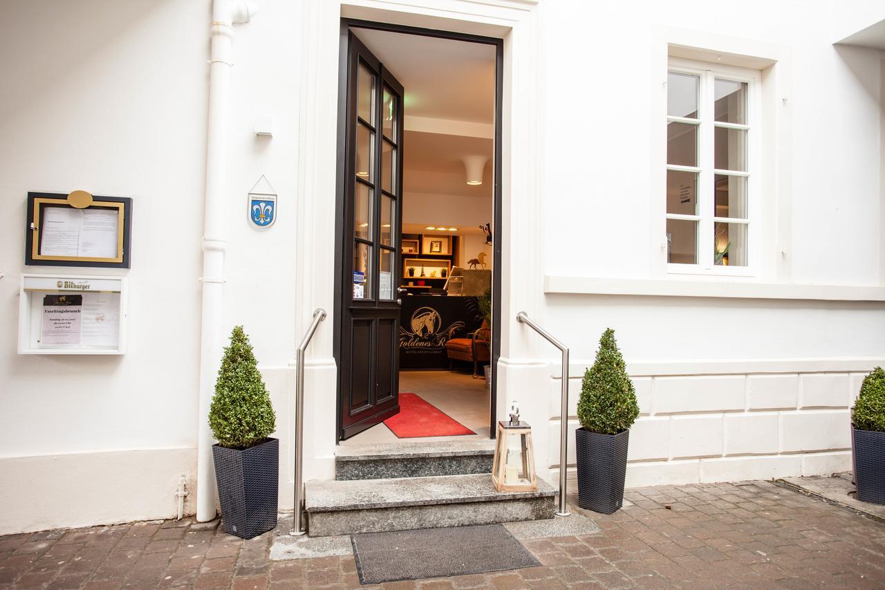 Hotel Restaurant Goldenes Ross Gollheim Экстерьер фото